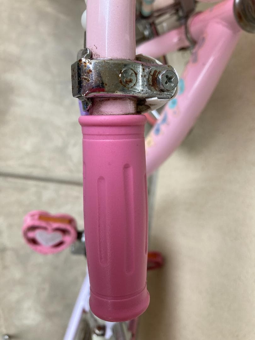 【引き渡し限定】ディズニープリンセス自転車18インチ