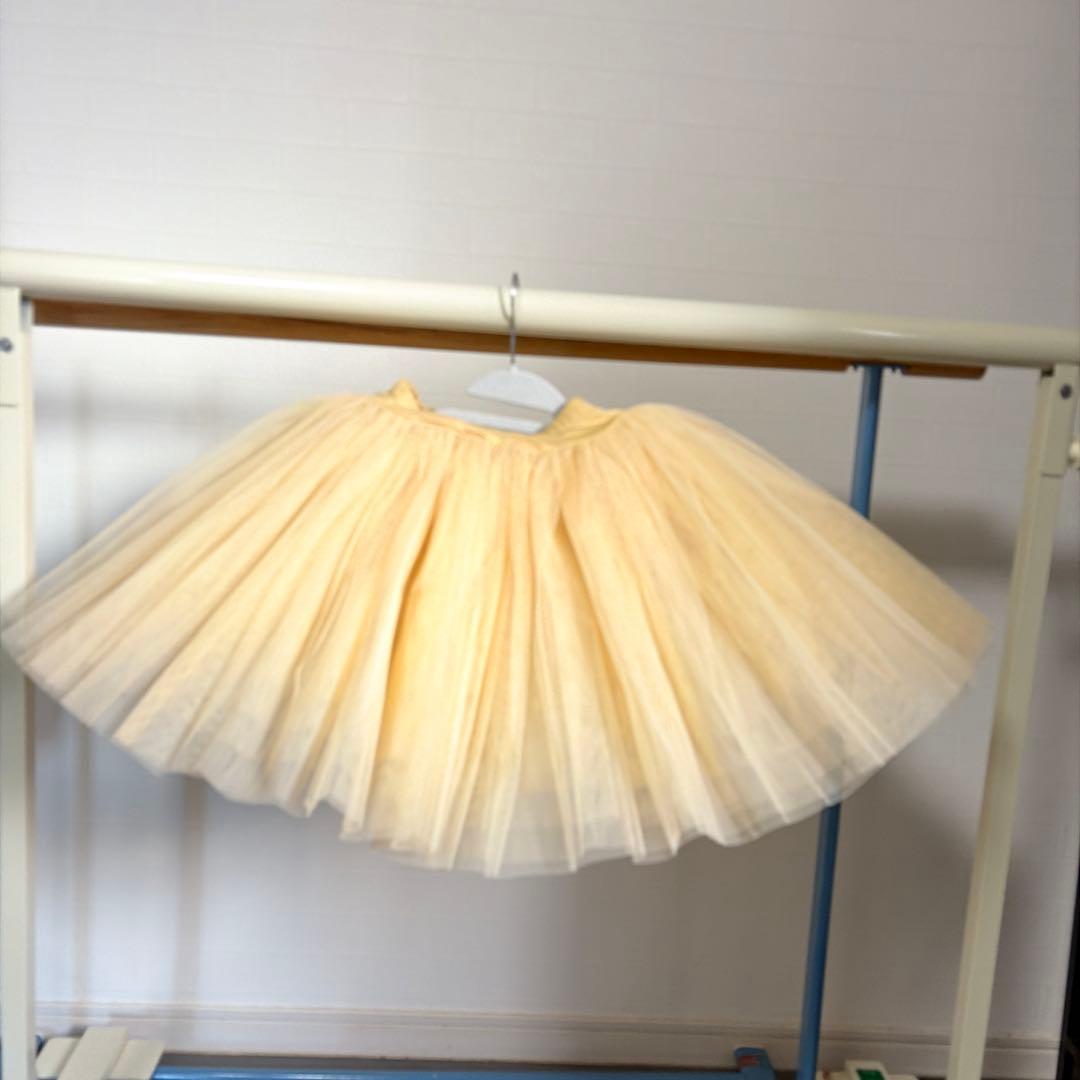 練習用 チュチュ Sサイズ ベージュ