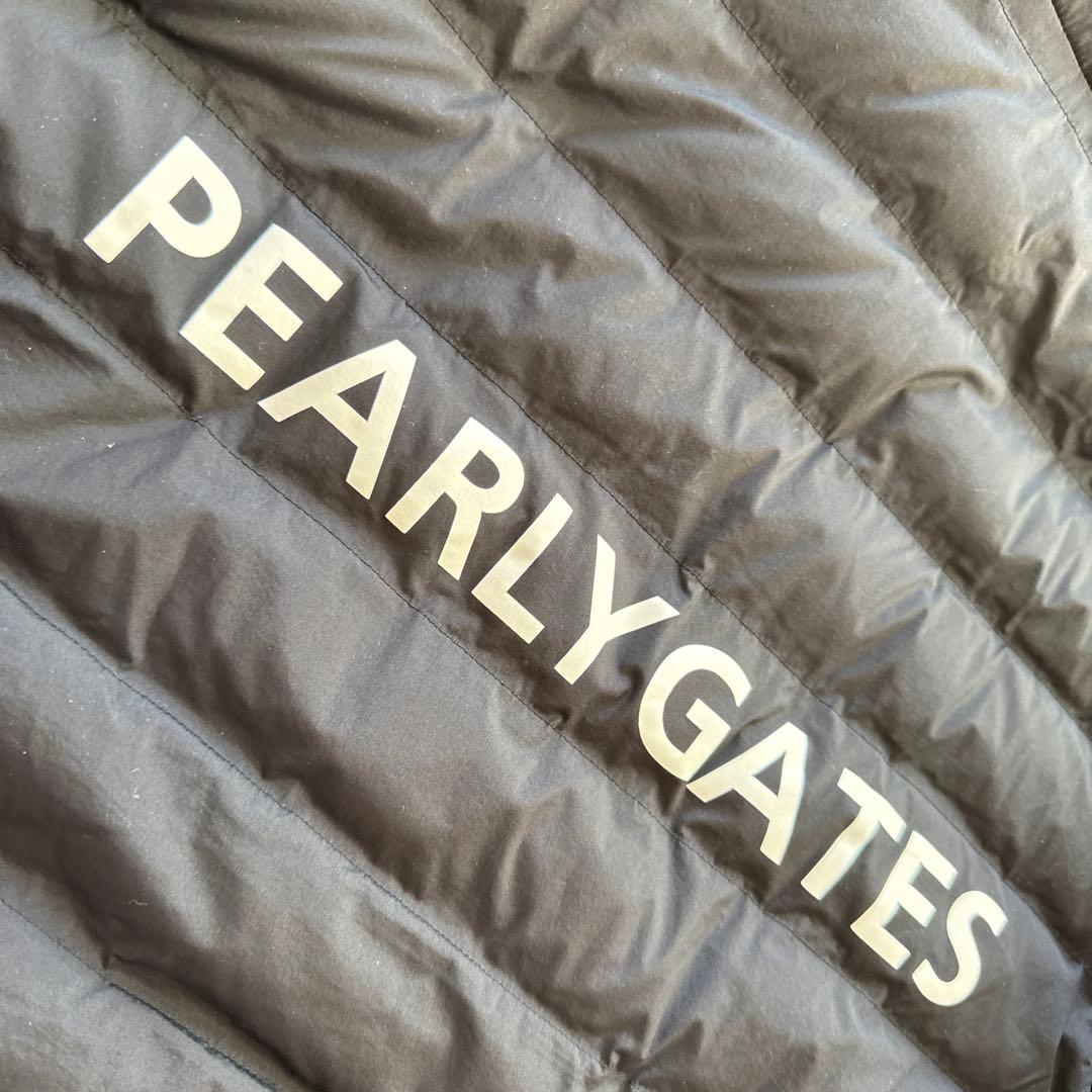 現行モデル　パーリーゲイツ　中綿　ダウン　ジャケット　黒　ブラック　L〜XL相当