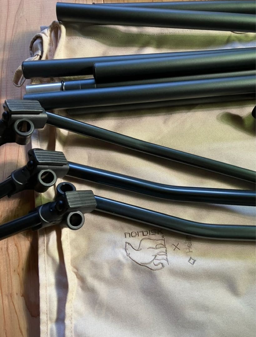 ヘリノックス×ノルディスク　コラボ　コット