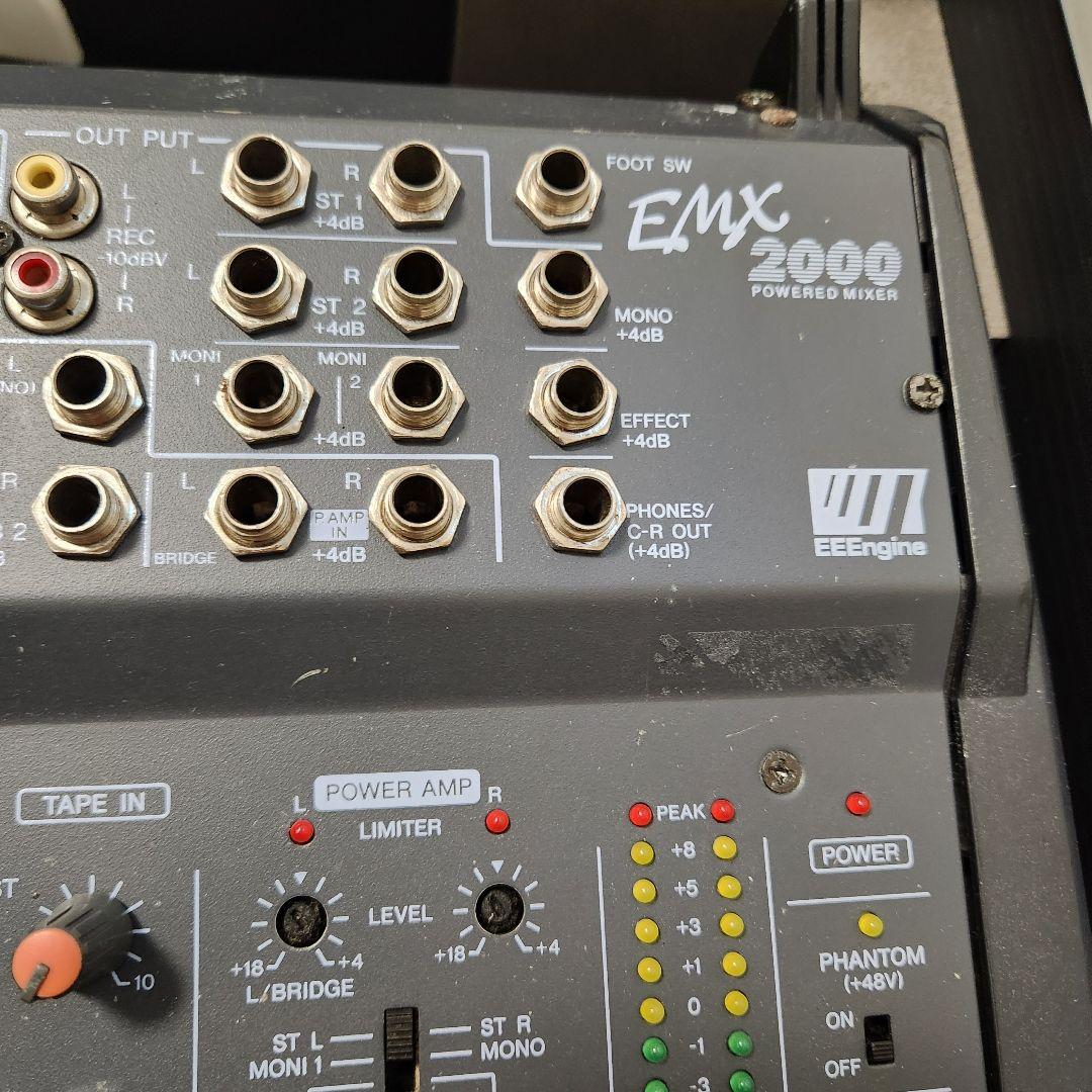 配信機器・PA機器・レコーディング機器 YAMAHA EMX2000 powered mixer