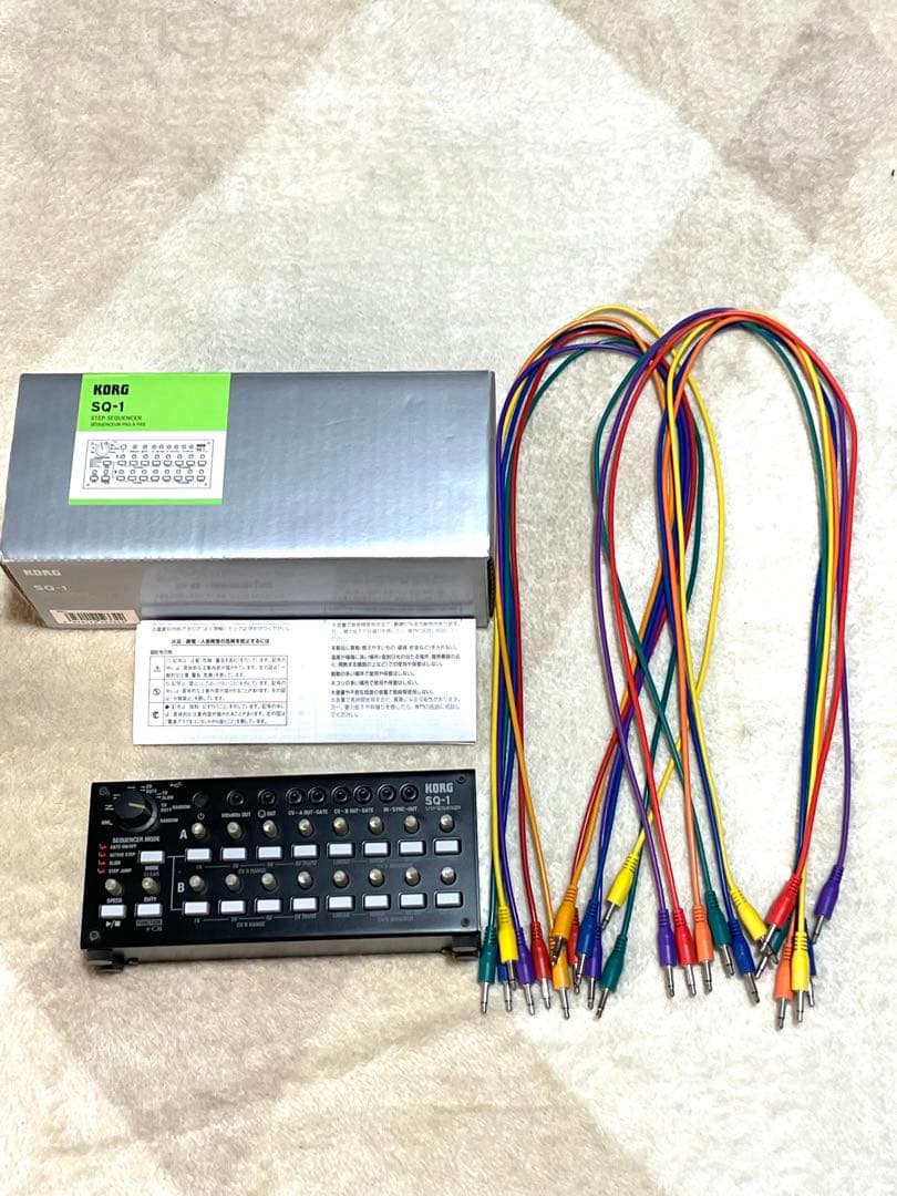【1/31まで】 KORG SQ-1 SQ-CABLE-6 12本セット