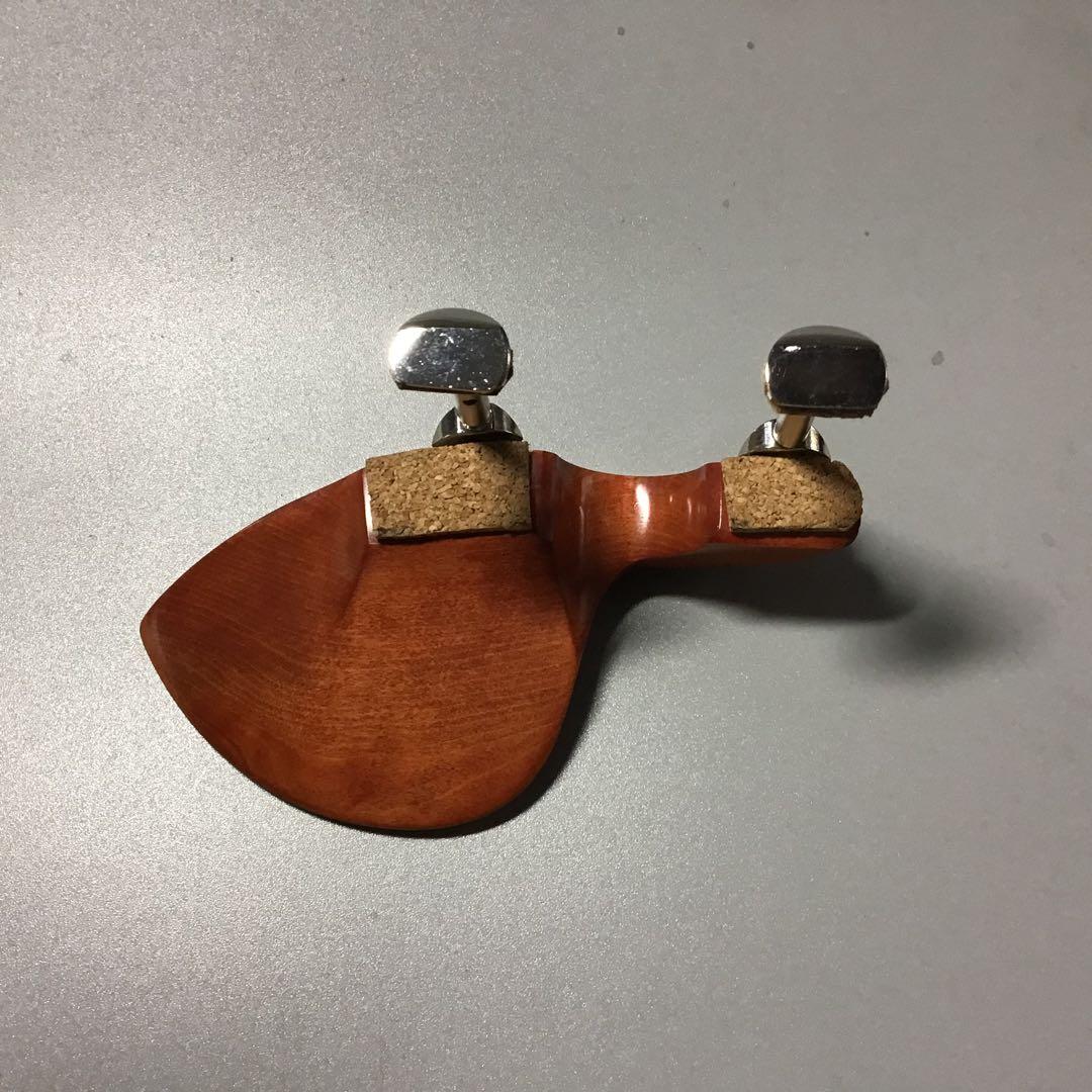 バイオリン 顎当て　御蔵島本柘植　ボックスウッド　スドラド型