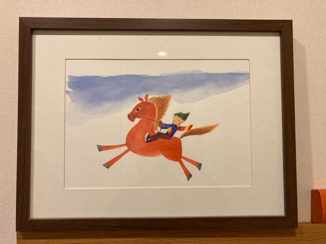 絵本作家　たばたせいいち　田畑精一　水彩画　直筆　原画