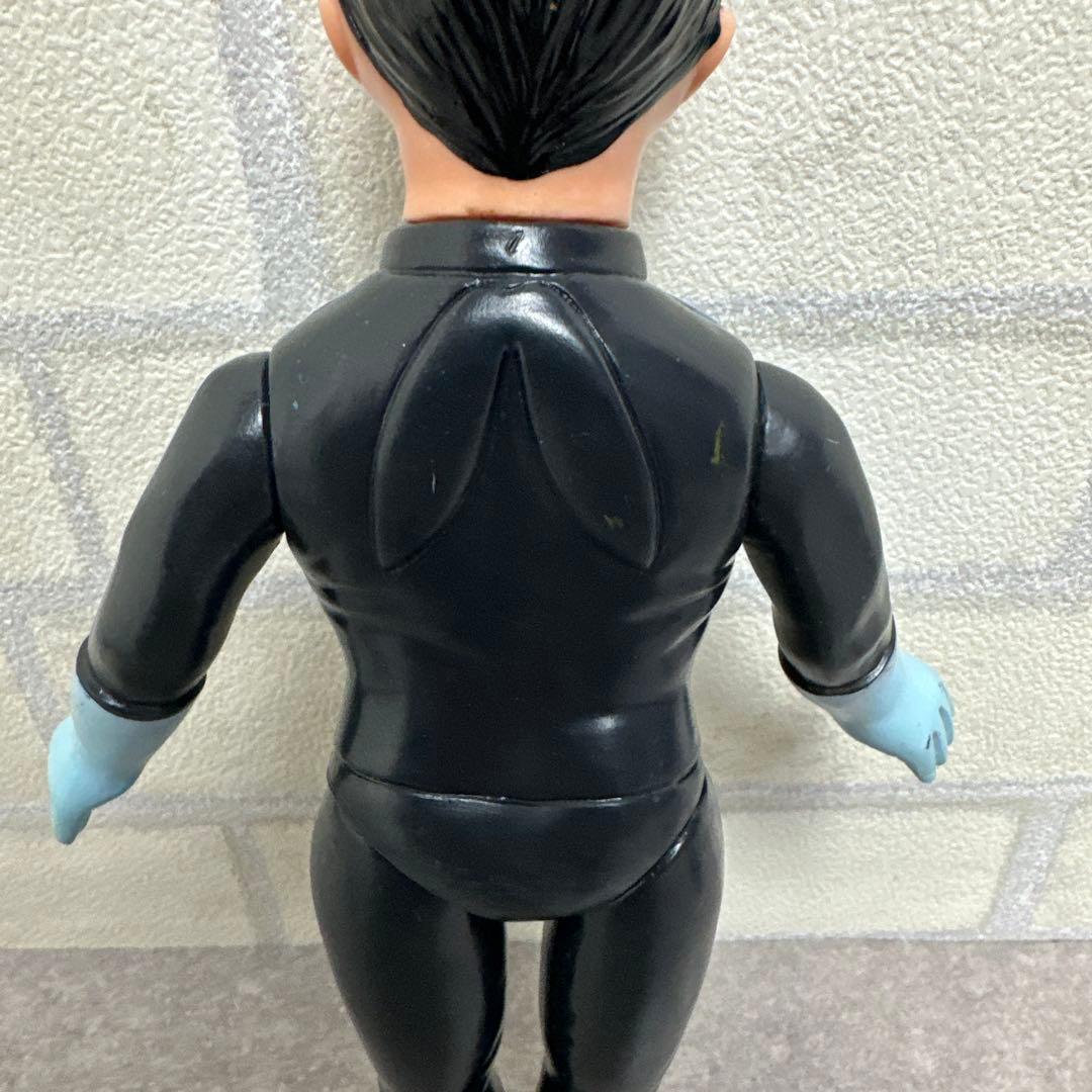 ★希少★ 仮面ライダー 初期 面取れ ソフビ 当時物 レトロ 約26.5cm