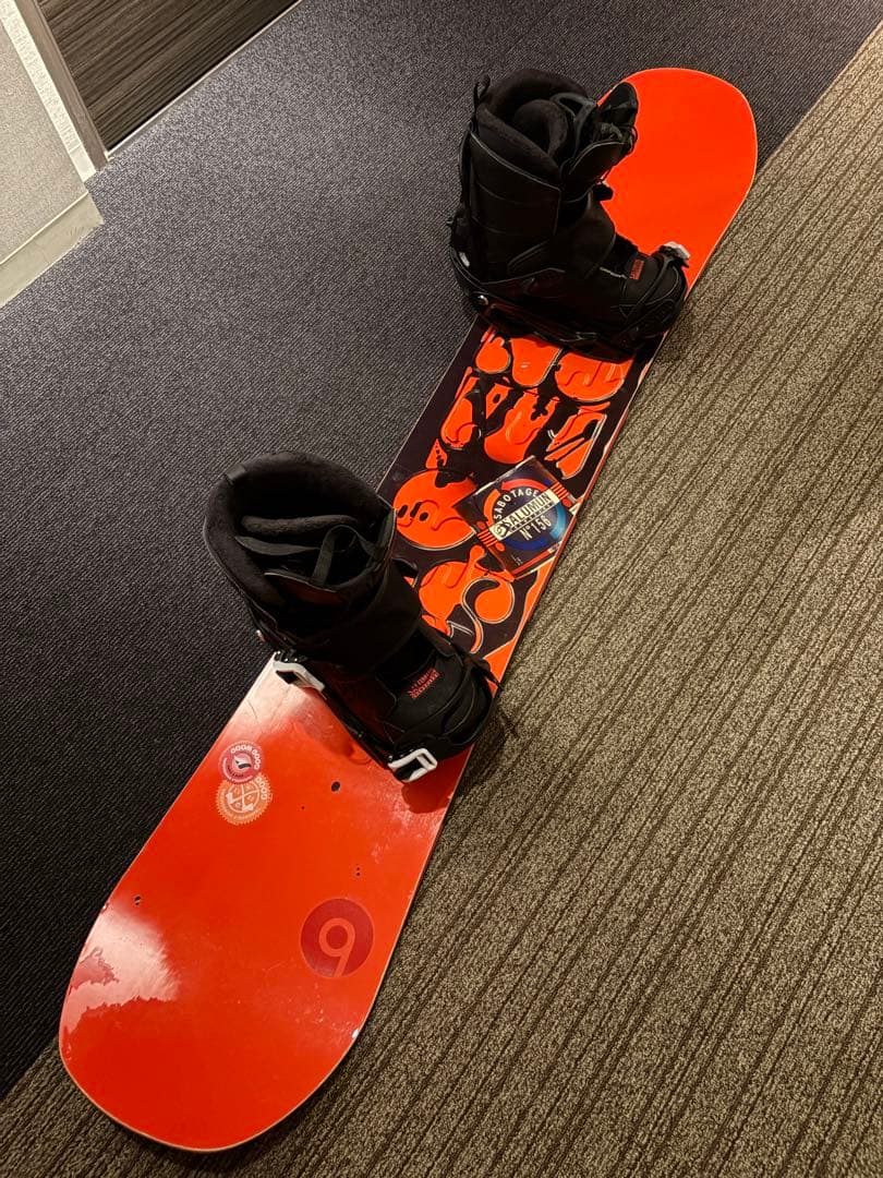 美品！メンズスノーボード　セット
