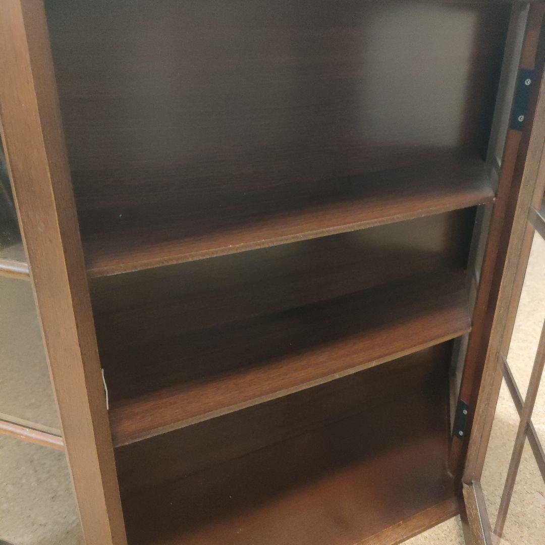 【直接お渡し可】木製 キャビネット アンティーク 飾り棚 壁掛け