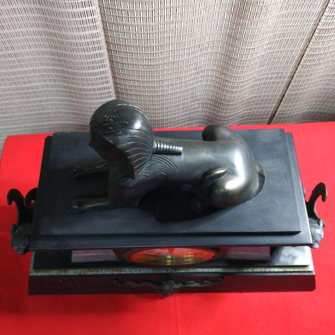 ☆☆【本日限定特価！エジプト様式/マンテルクロック ジャンク品】