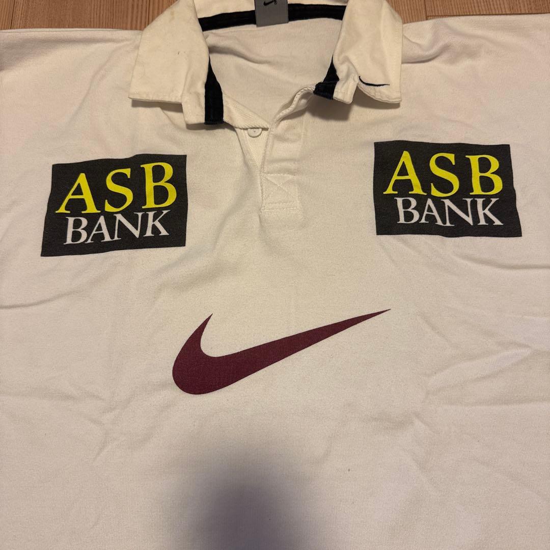 レア　Nike ASB Bank Lサイズ　ラグビー ノースハーバー　州代表