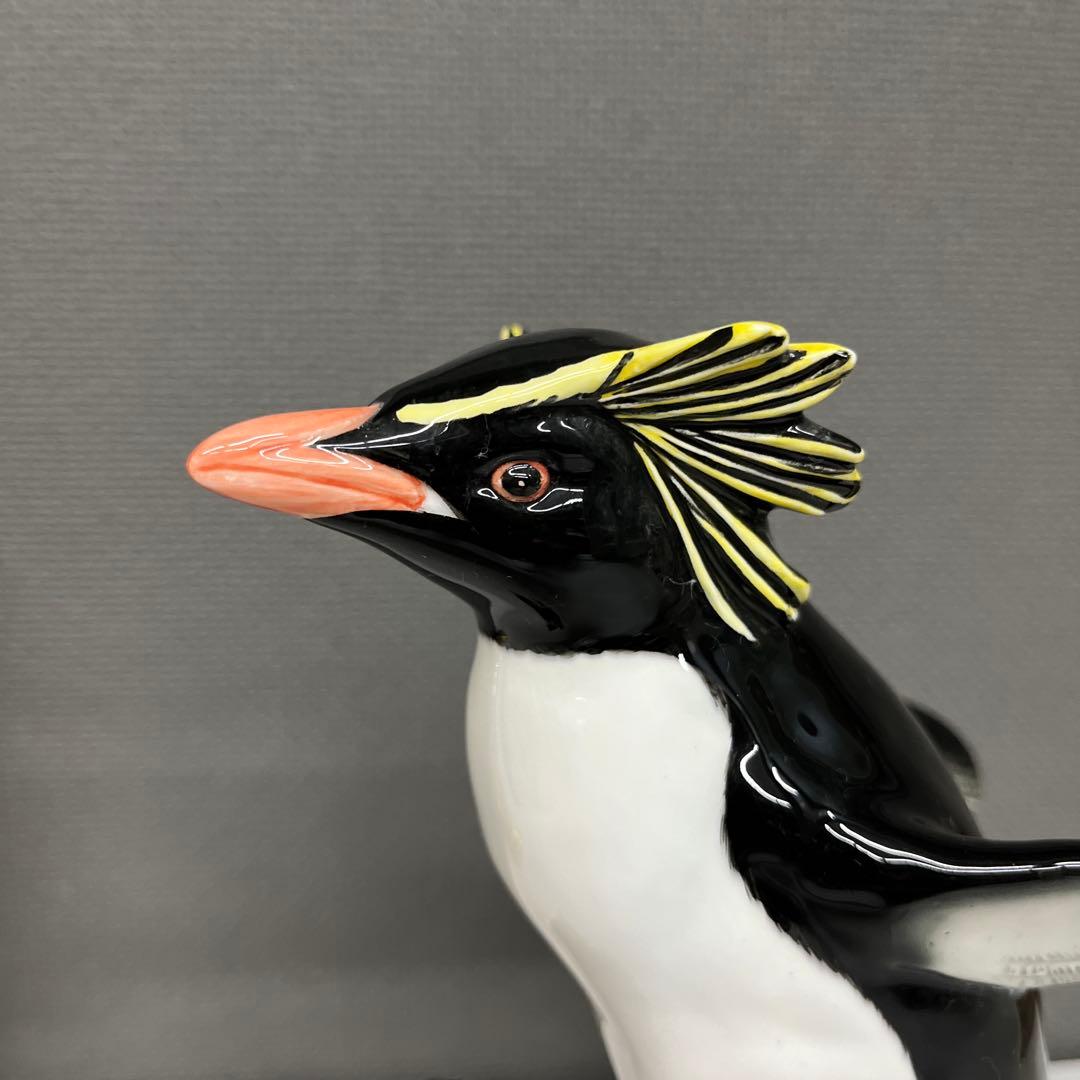 陶器製ペンギンフィギュア 親子
