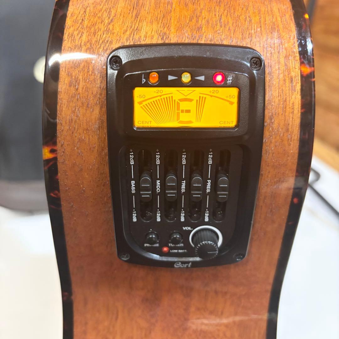 【美品】Cort GA-MEDXS エレアコ NAT アコースティックギター