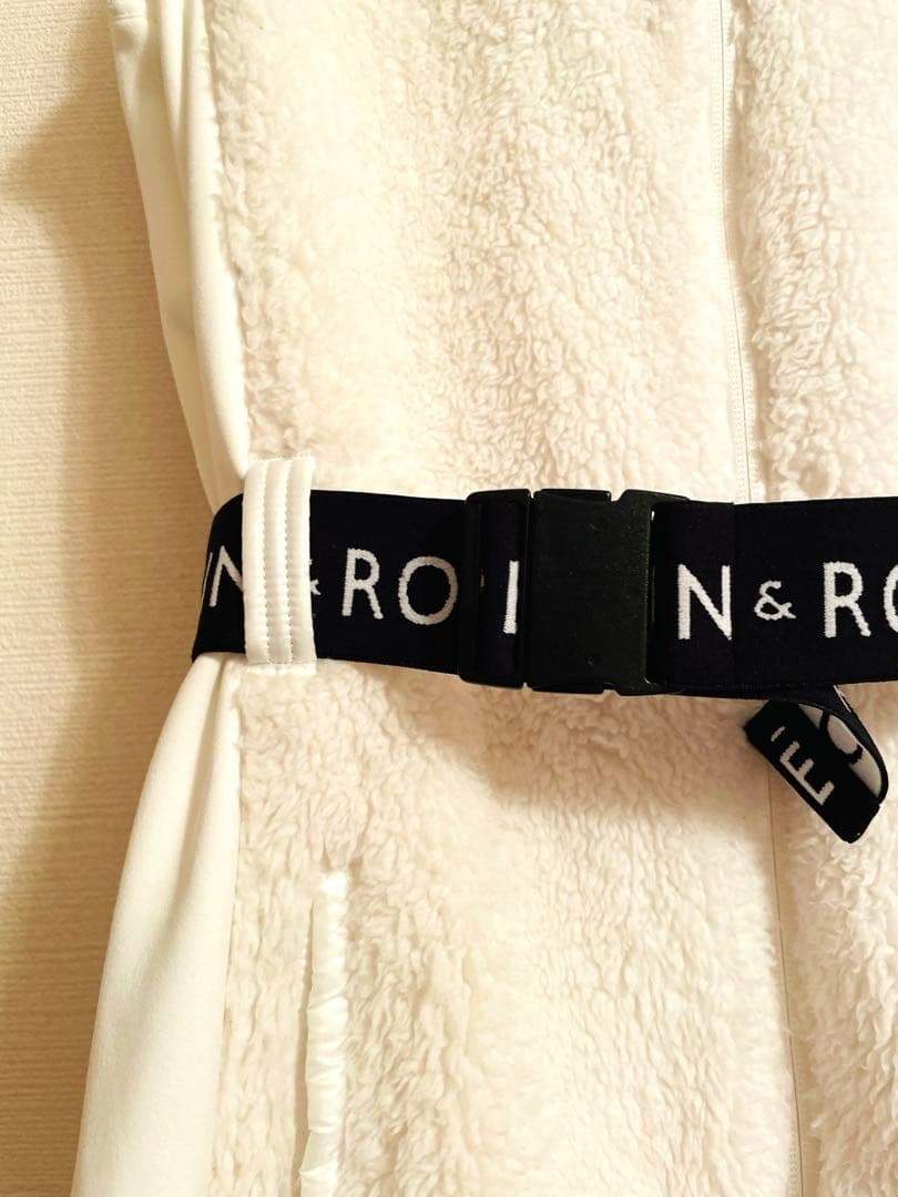 【レア】JUN ＆ ROPE ジュンアンドロペ ラッセルボアワンピースM