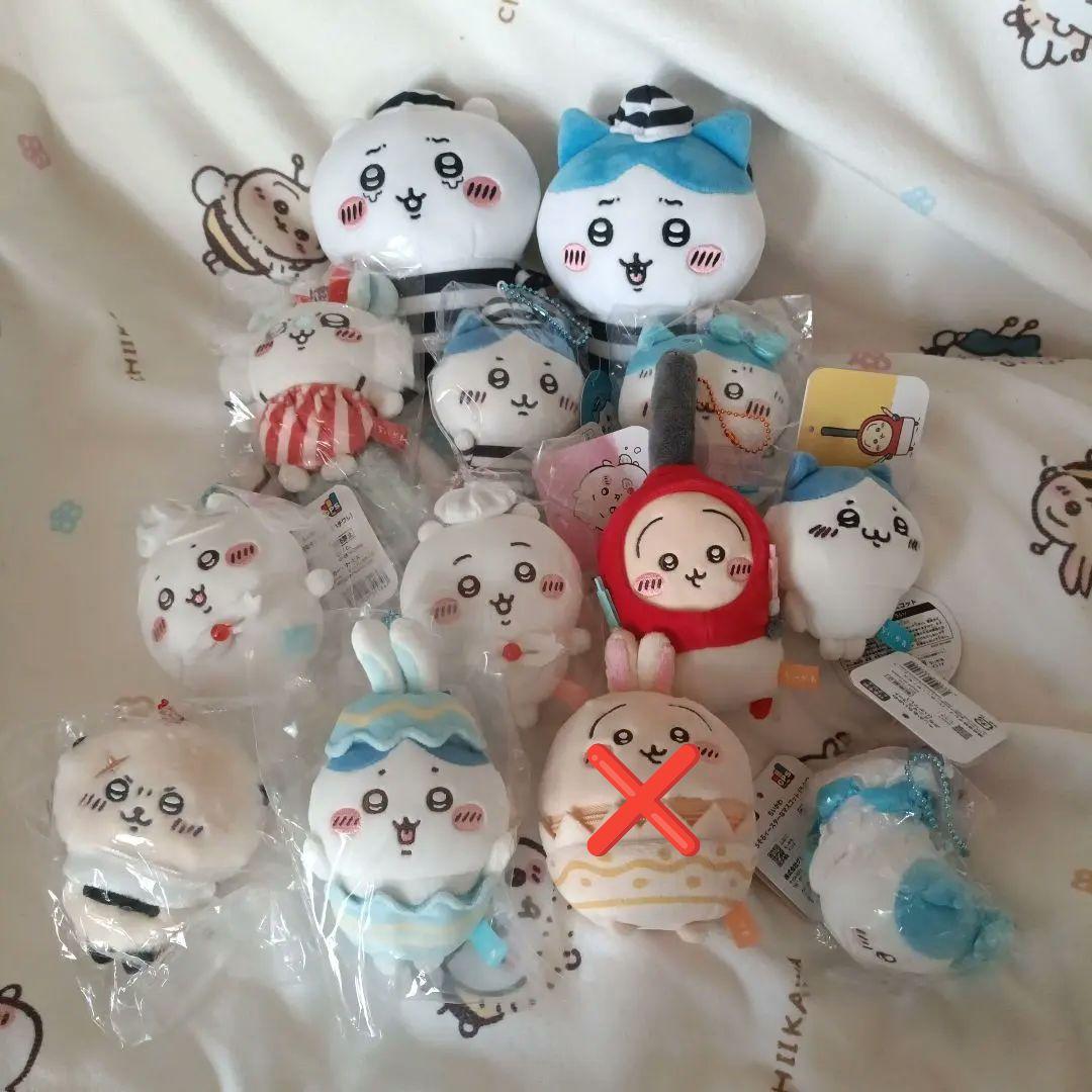 ちいかわ マスコット＆ぽてたまぬいぐるみ 13体 ハチワレ うさぎ モモンガ