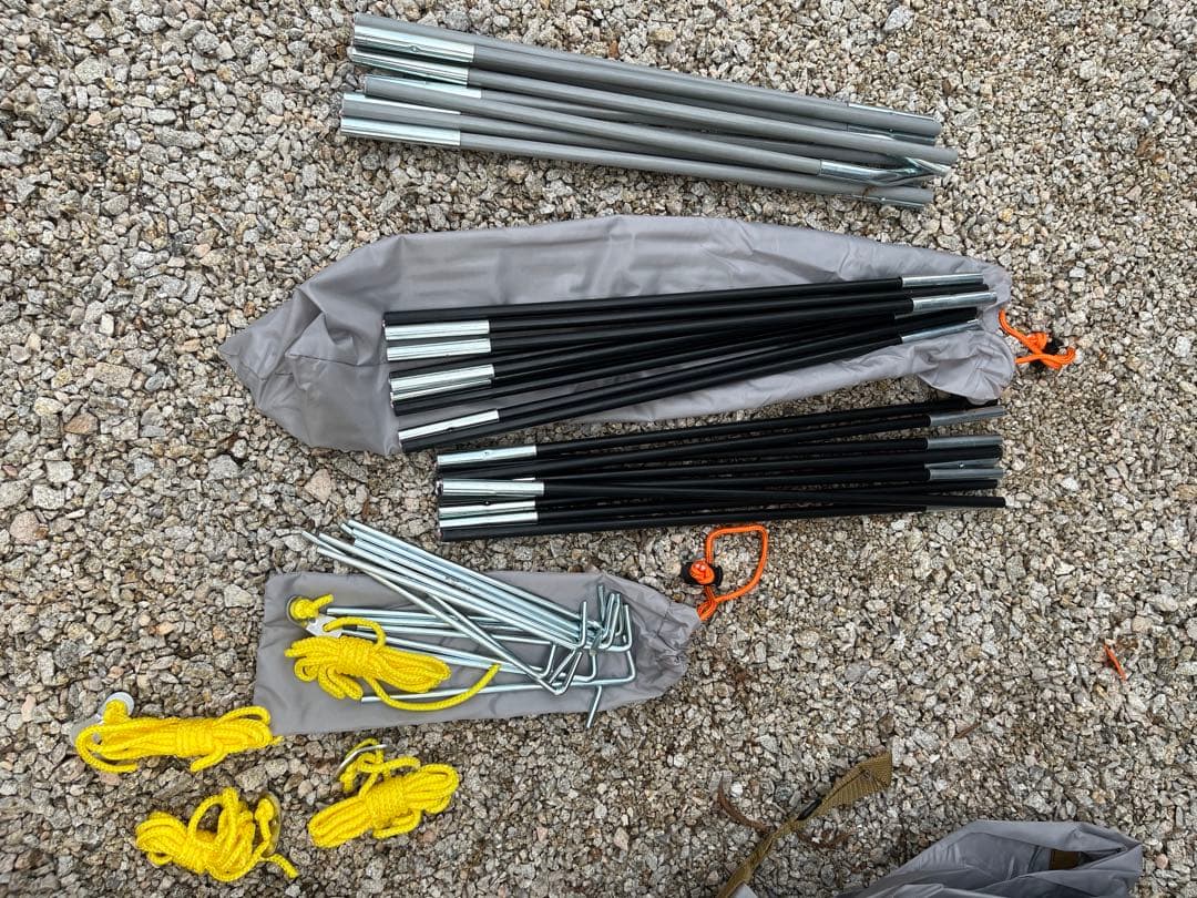 コールマン　ツーリングドームst アッシュカラー　フロアマット付