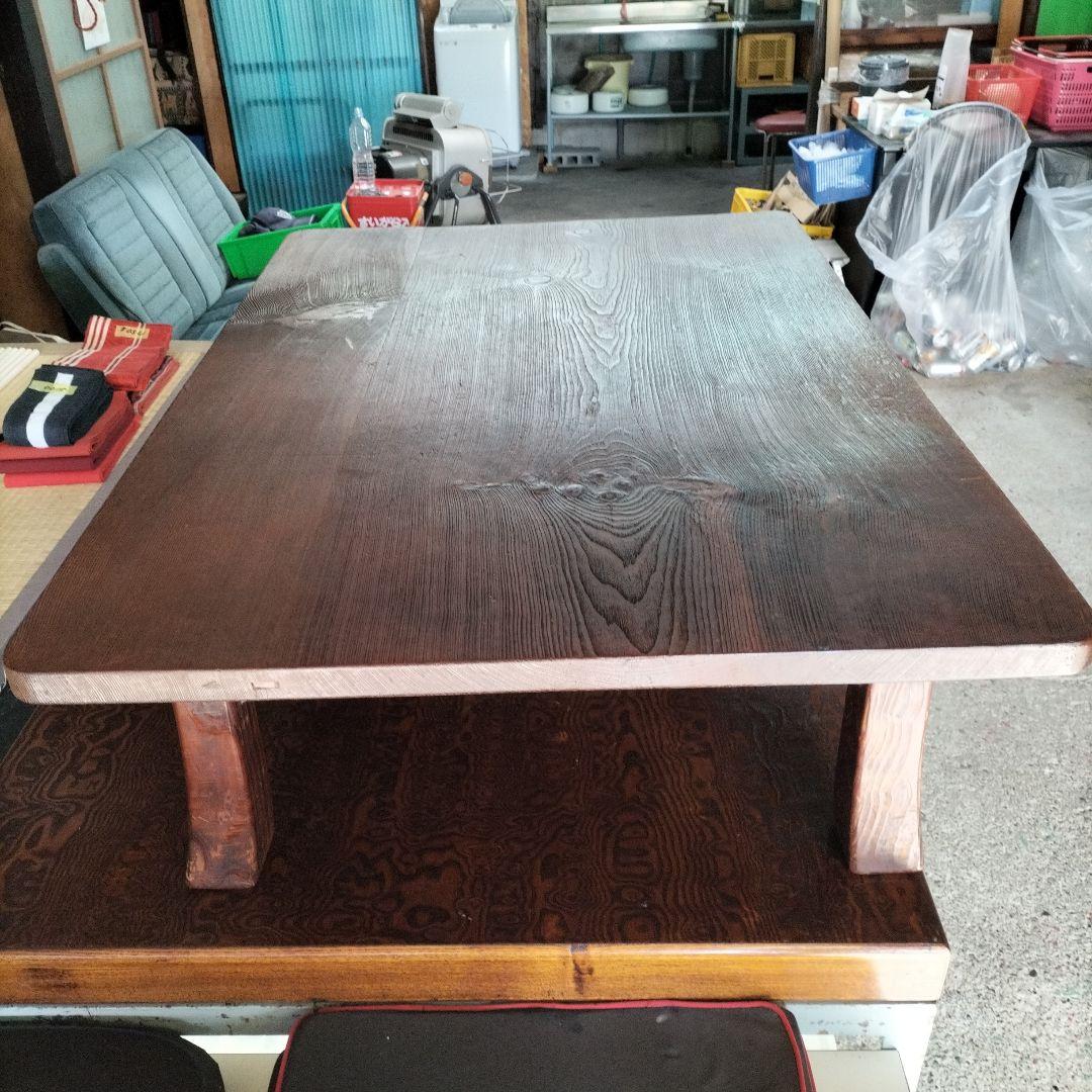 昭和レトロ　座卓　ちゃぶ台　リペア済み　中古品