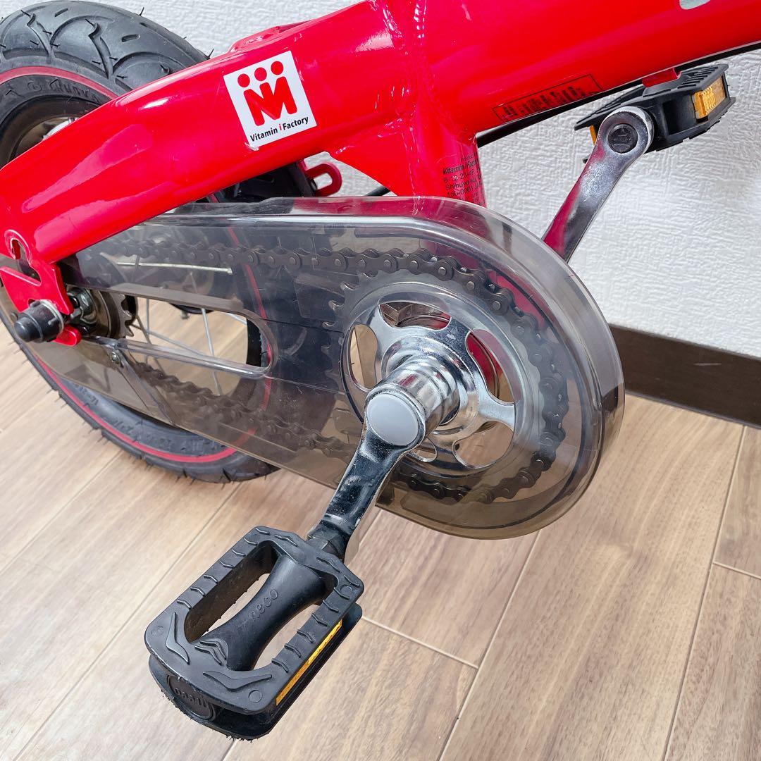 Henshin Bike 赤 子供 自転車 12インチ