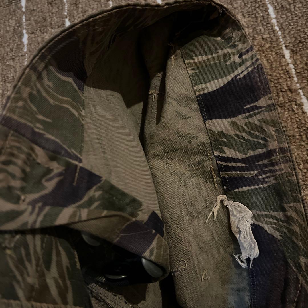 60S 鬼フェード　実物　タイガーストライプ　タイガーカモ　ベトナム戦