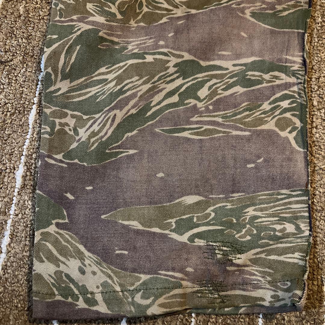 60S 鬼フェード　実物　タイガーストライプ　タイガーカモ　ベトナム戦