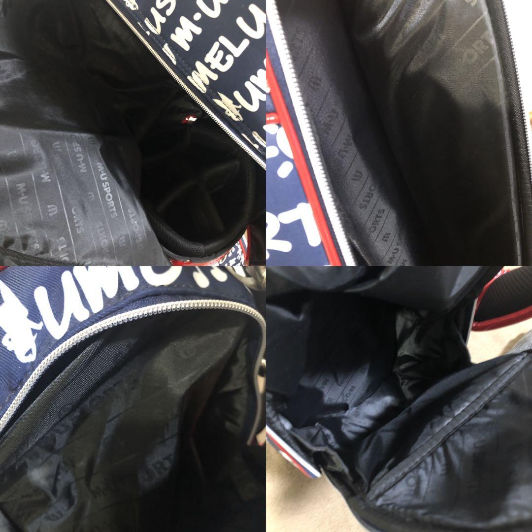 超美品 入手困難 ゴルフバッグ MUスポーツ 売り切れ 廃盤 希少 一番人気