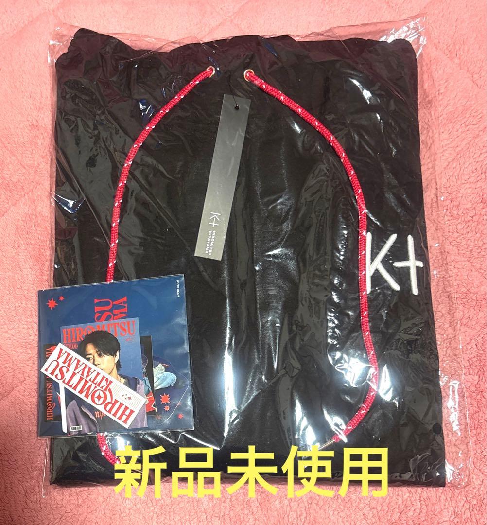 HIROMITSU KITAYAMA 北山宏光　黒パーカー