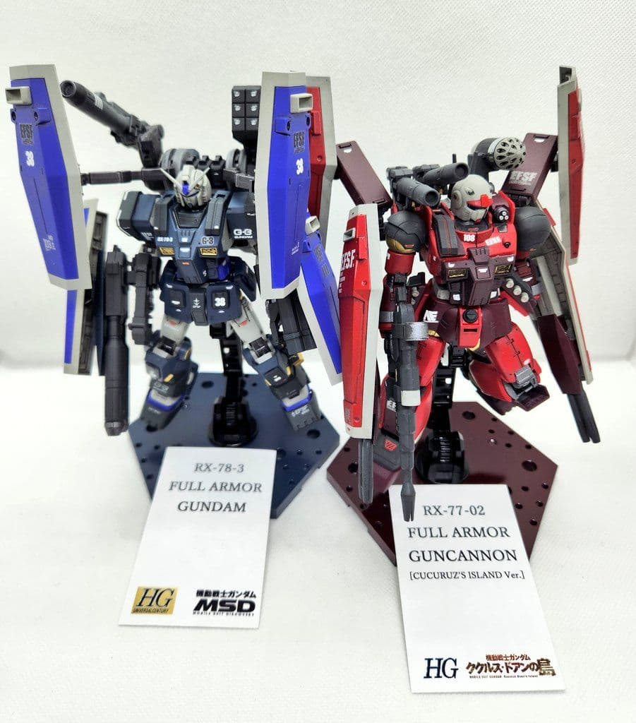 カ*ノ様 1/144　サンボル版フルアーマーG3ガンダム