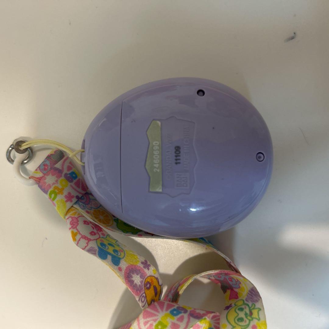 たまごっちみーつ　パステル　ラベンダー 花柄　パープル