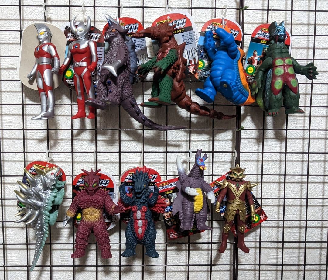 ウルトラマンエース　ウルトラヒーロー500　ウルトラ怪獣500　ソフビ