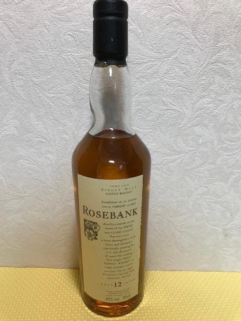 【希少レア品】ROSEBANK12年 花と動物 シリーズ 43％ 700m