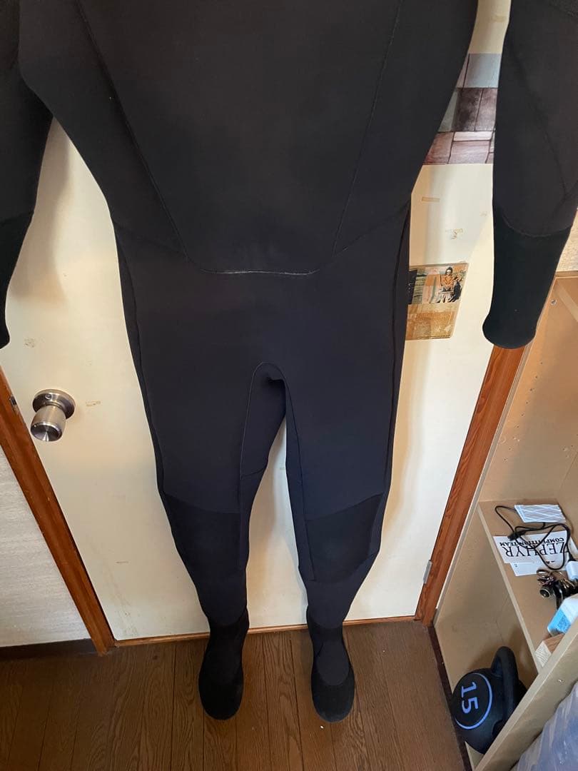 美品！BEWET！3mm極上起毛S2ドライスーツ！XL！ウルトラストレッチ！