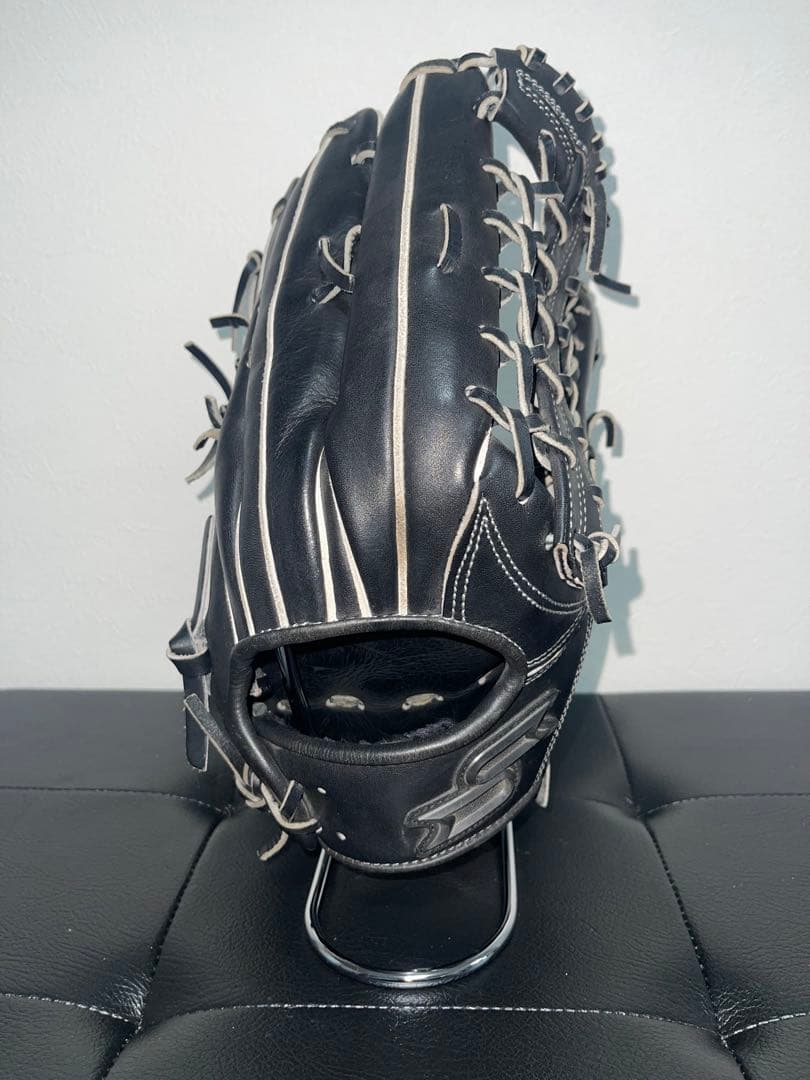 SSK プロエッジ　外野手用　軟式グローブ　PEN-87419F 型付け済み　黒