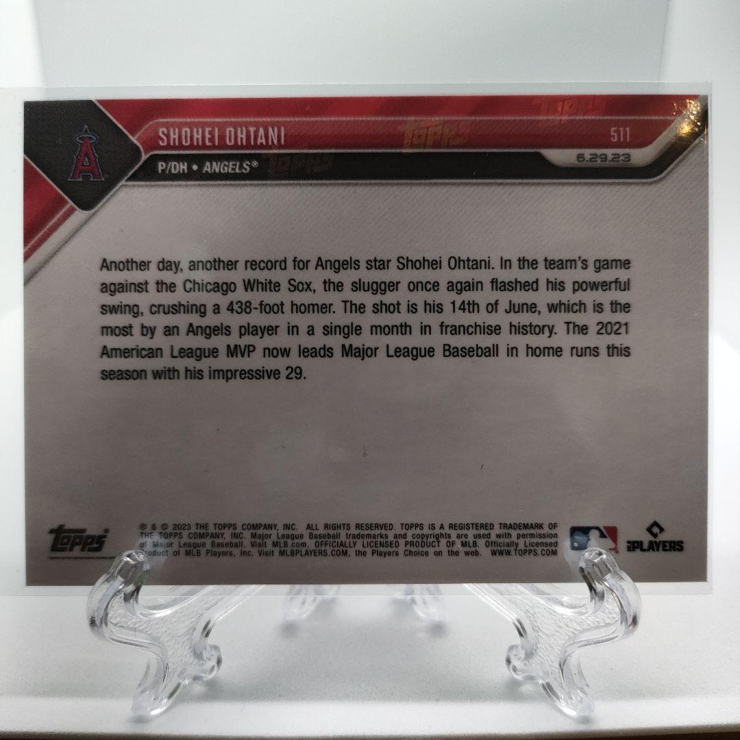 【49シリ】大谷翔平 2023 Topps Now #511
