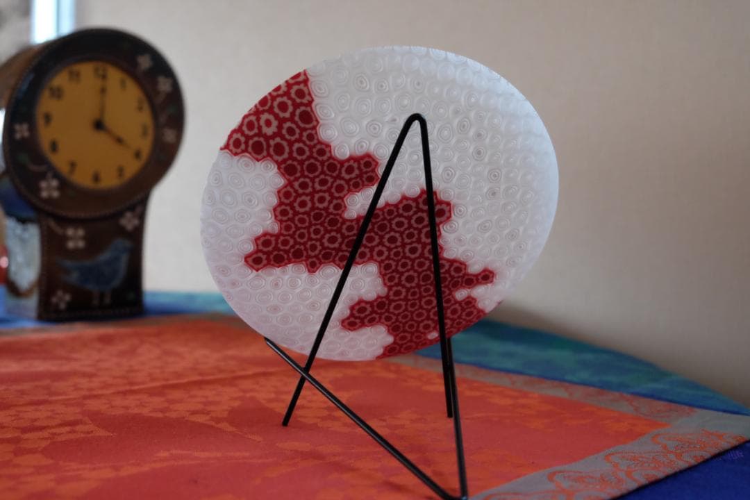 民藝ガラス プレート 皿 検/舩木倭帆/藤田喬平/倉敷ガラス/ワイングラス