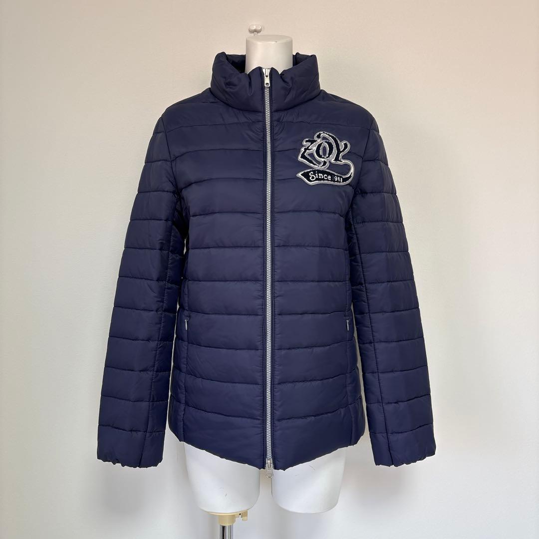 ZOY/ゾーイレディース ゴルフウェア ライトジャケット ネイビー 40 美品