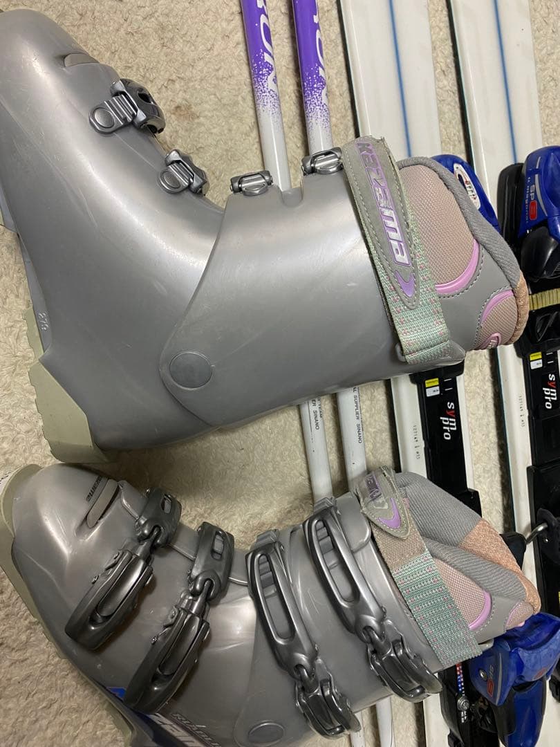 ニシザワスキーXRAY FUN SHORT 127cm ブーツ 23cmセット