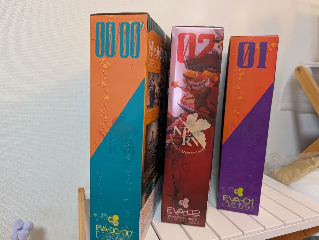 LBUILD エヴァンゲリオン 初号機 弐号機 零号機 3体セット