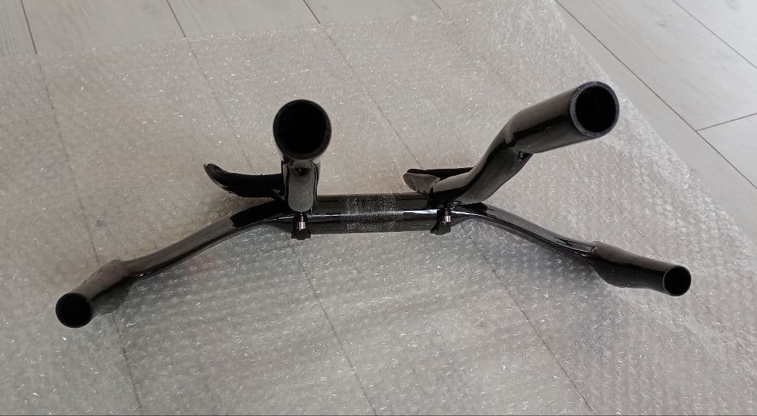 軽量カーボンDHバー&カーボンブルホーンバーセット