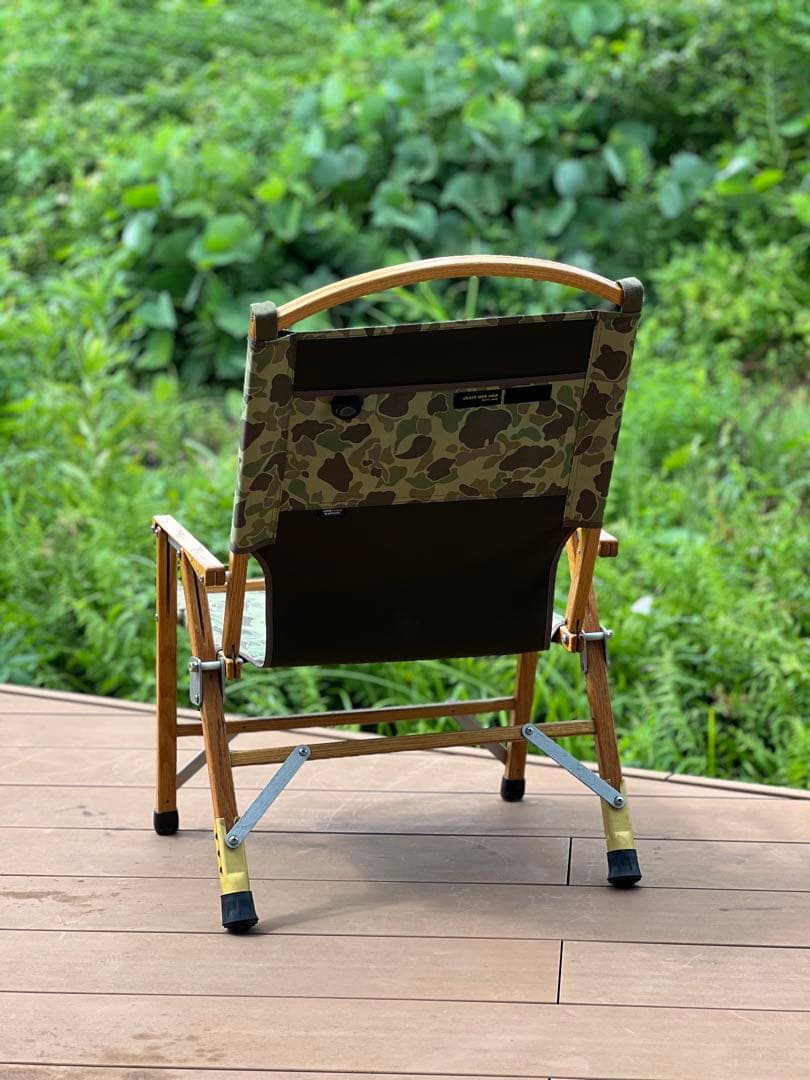 ta様　カーミットチェア張替シート　ダックハンターカモ