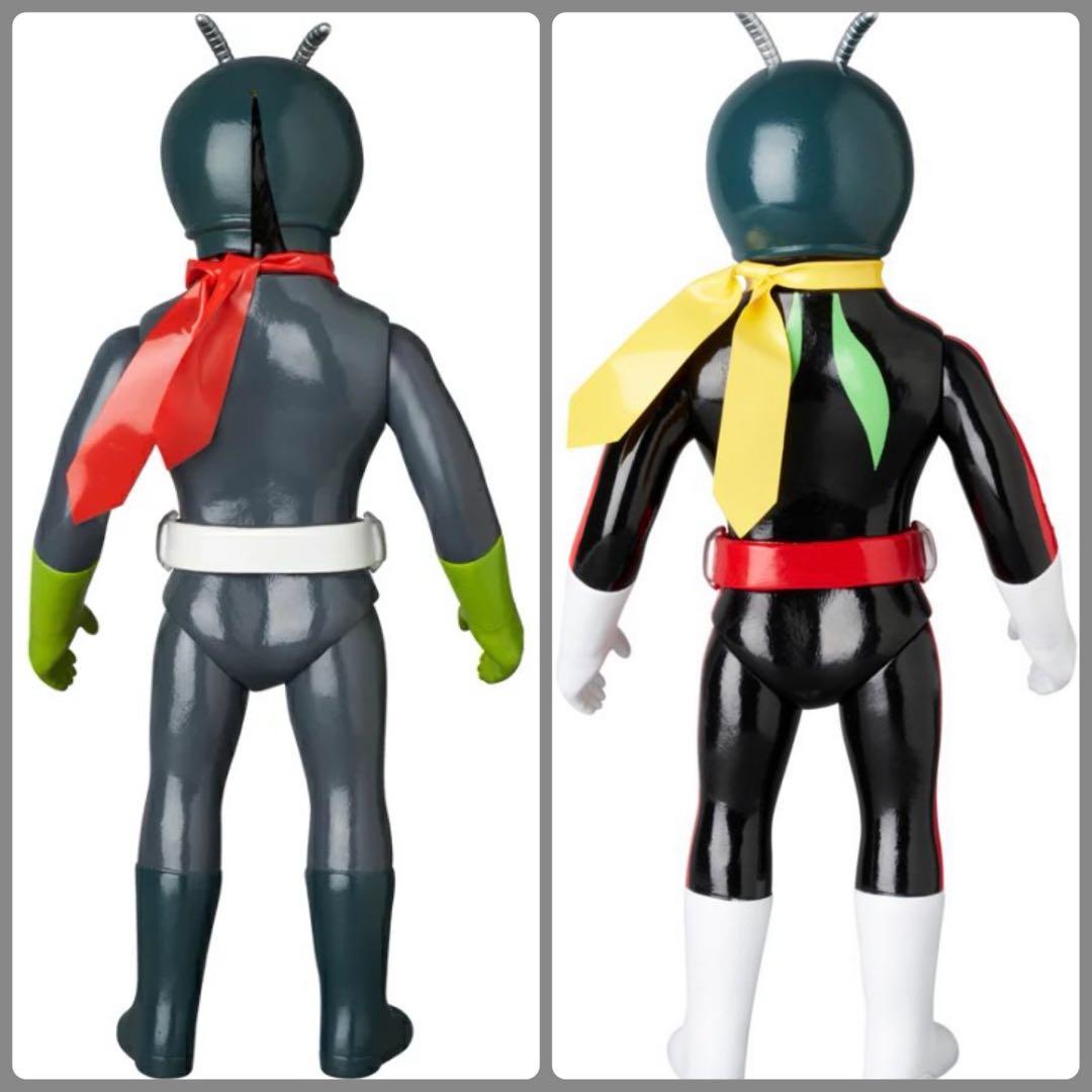 メディコム・トイ×東映レトロソフビ★原作版 仮面 ライダー&ショッカーライダー