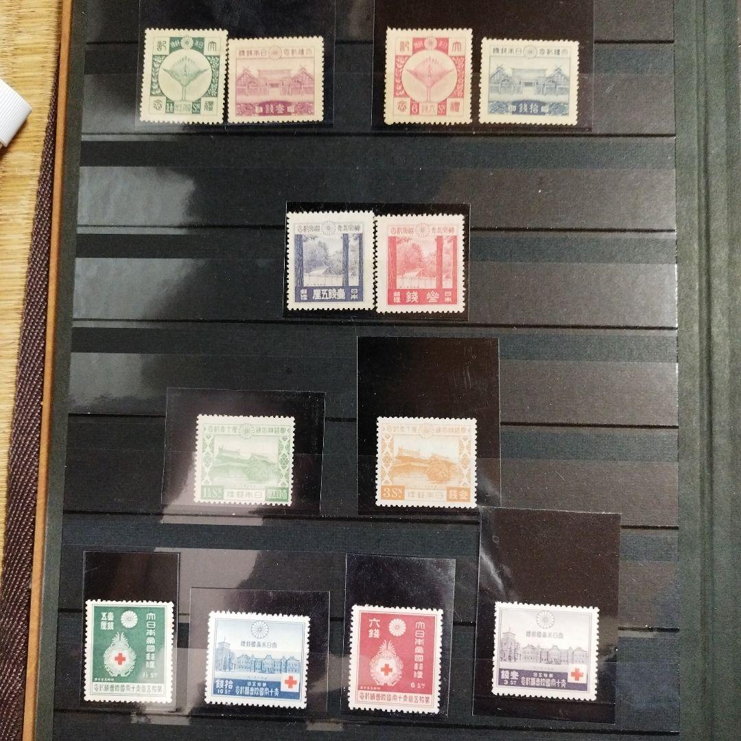 ALL戦前記念切手未使用 銭単位コンプリート