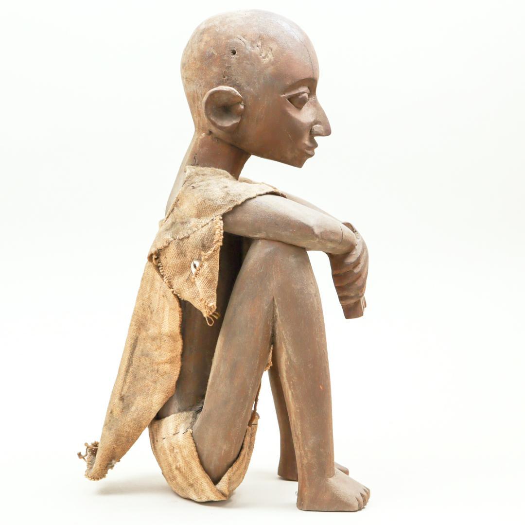 ブルキナファソ ロビ族 バテバ 木製 置物