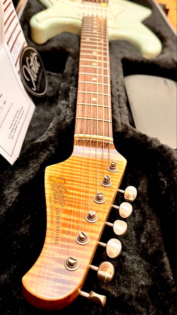 【レア仕様】Xotic XSC-2 Sonic Blue LSLピックアップ搭載