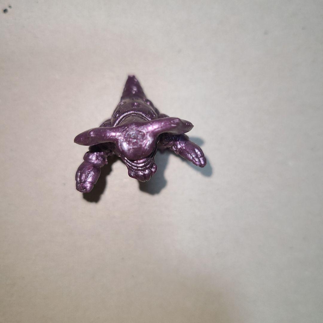 ウルトラマン怪獣消しゴムベロンメタリック紫色