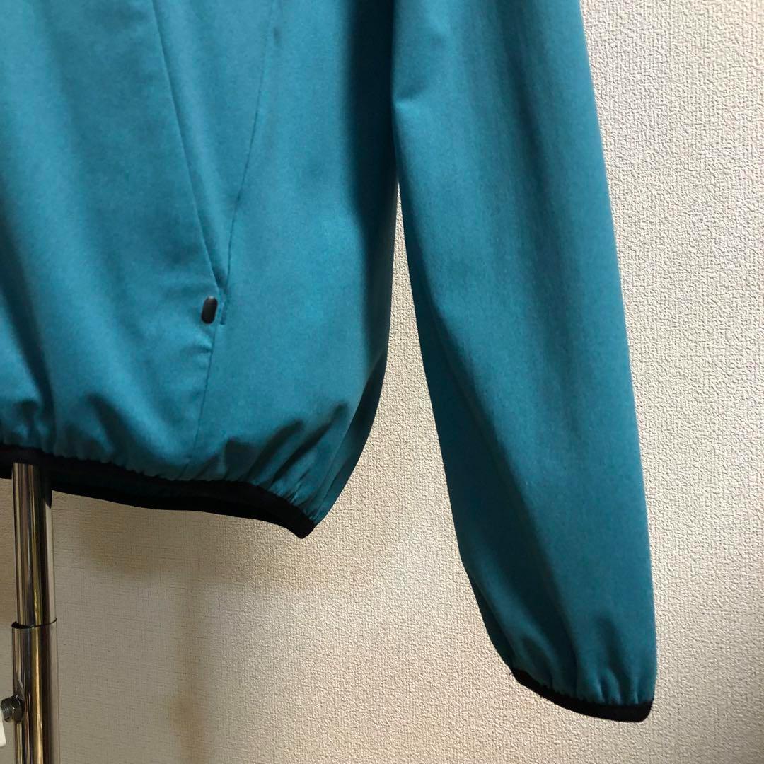 ルコックゴルフ◆ジップアップ ストレッチ ジャケット エメラルドグリーン L