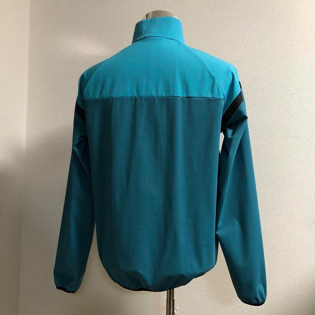 ルコックゴルフ◆ジップアップ ストレッチ ジャケット エメラルドグリーン L