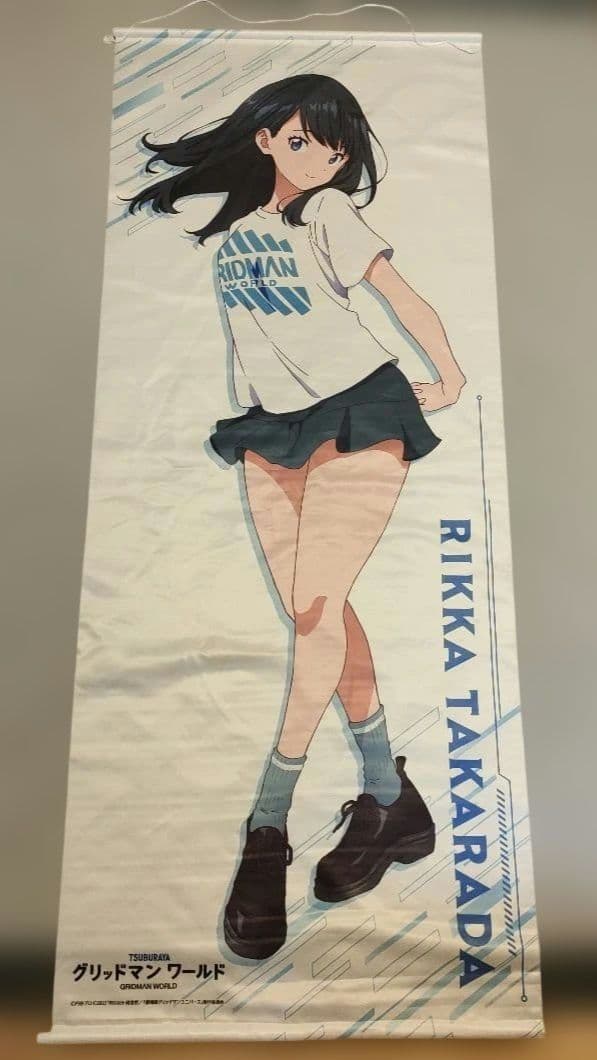 グリッドマンワールド 宝多六花 等身大タペストリー