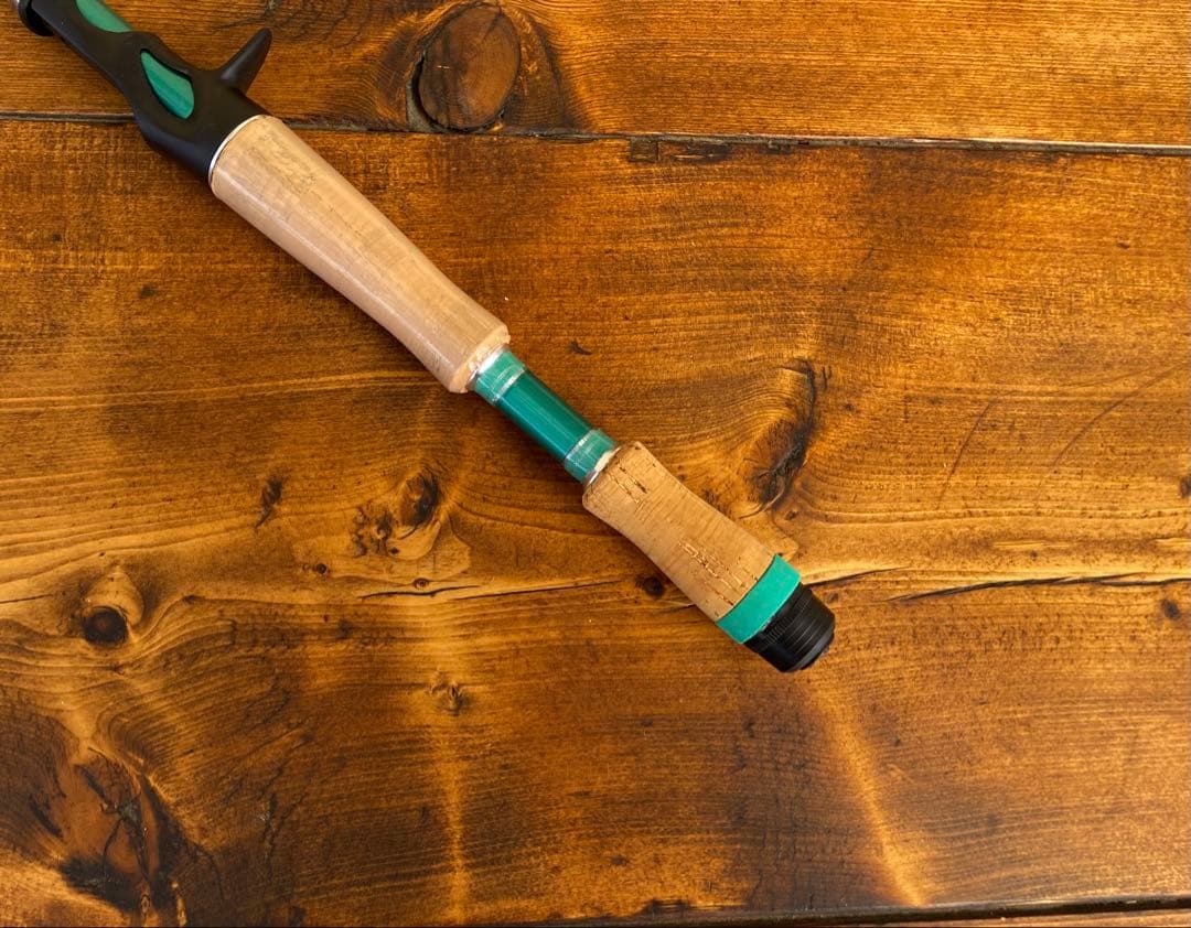 ハンドメイドロッド　6ft テレスコロッド　ベイトロッド　Fujiガイド　180