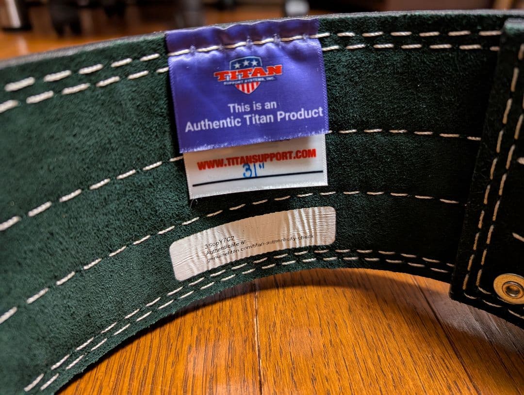 TITAN BRAHMA タイタン ブラーマ パワーベルト サイズ69~89cm