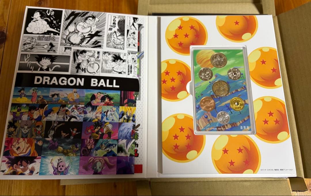 ドラゴンボール40周年記念 貨幣セット 造幣局　新品