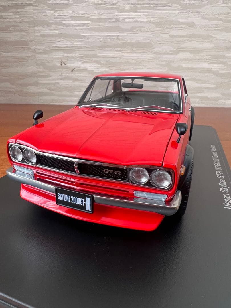 No493 ミニカー1/18 GT-R KPGC10 Tuned Ver.