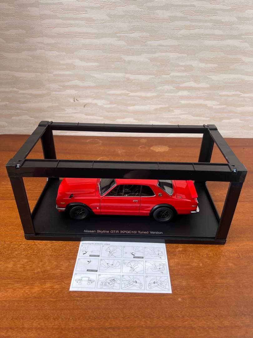 No493 ミニカー1/18 GT-R KPGC10 Tuned Ver.